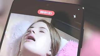 Stepsister sucks step brothers dick and go for cum while they are trapped in camper