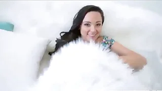 Step fellow-citizen and sister caught fucking by mom